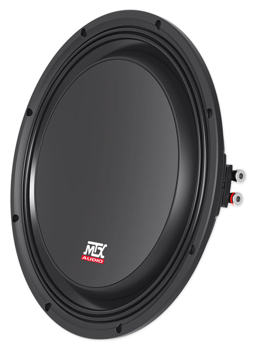 (2) MTX 3512-04S 12" 1200w Shallow Car Subwoofers+Sealed Slim Sub Box Enclosure