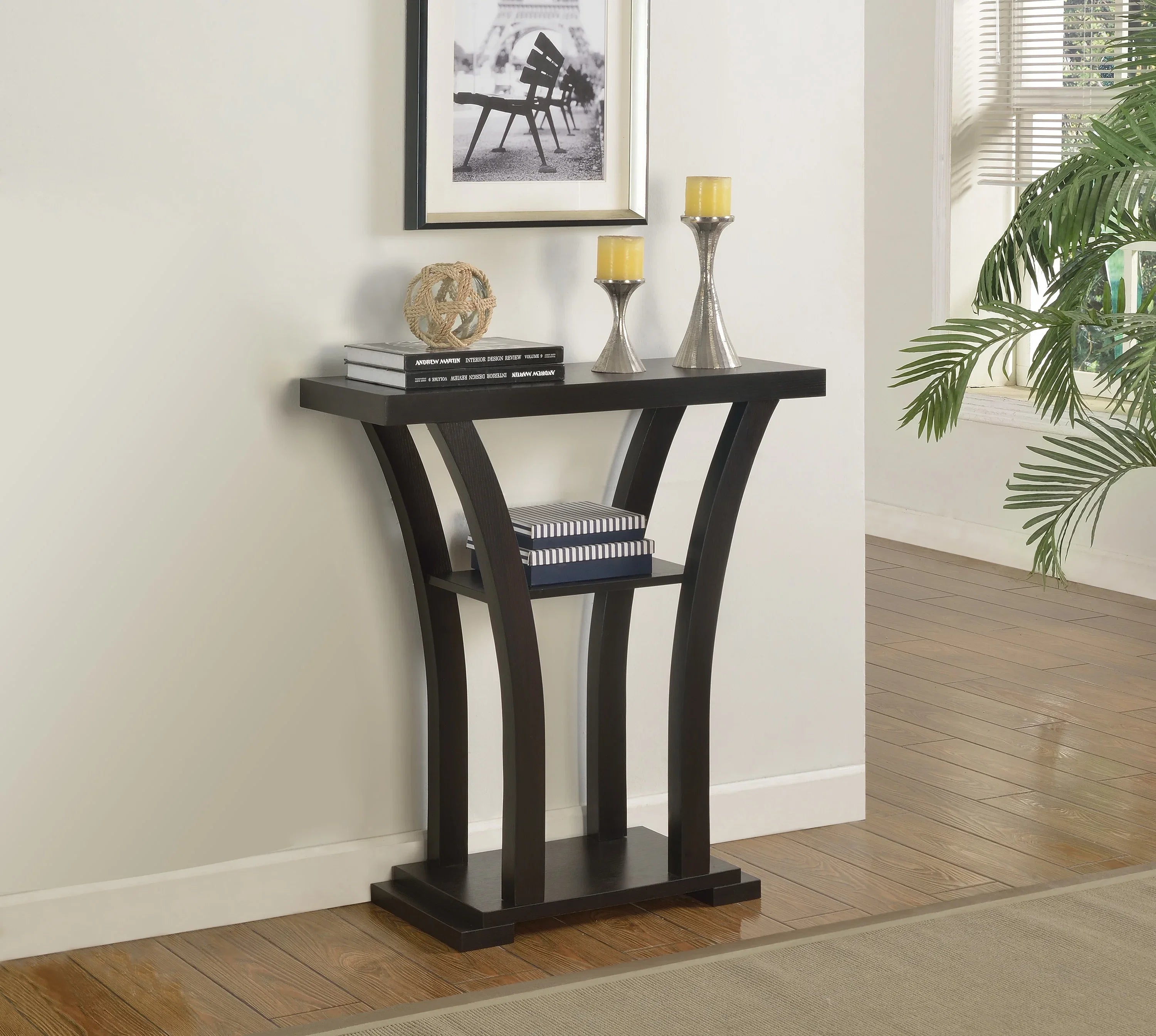 Gray Finish Console Table - 32.0 - Elevate Your Space