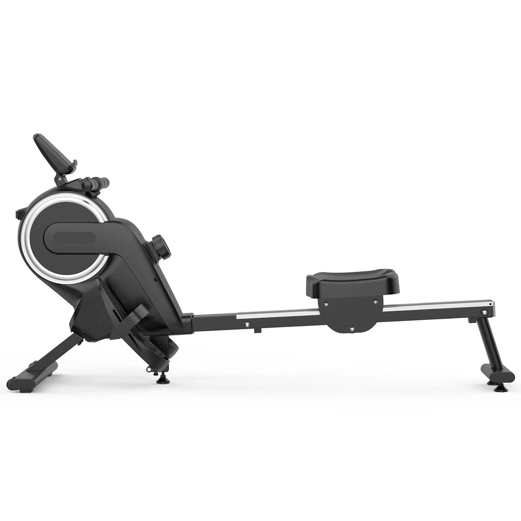 Rowing Machine, 16 Level Resistance Magnetic Rowing Machine Max 265lb Weight Capacity Row Machine Neche Resistance Magnetic with App Compatible Rower for Home Gym