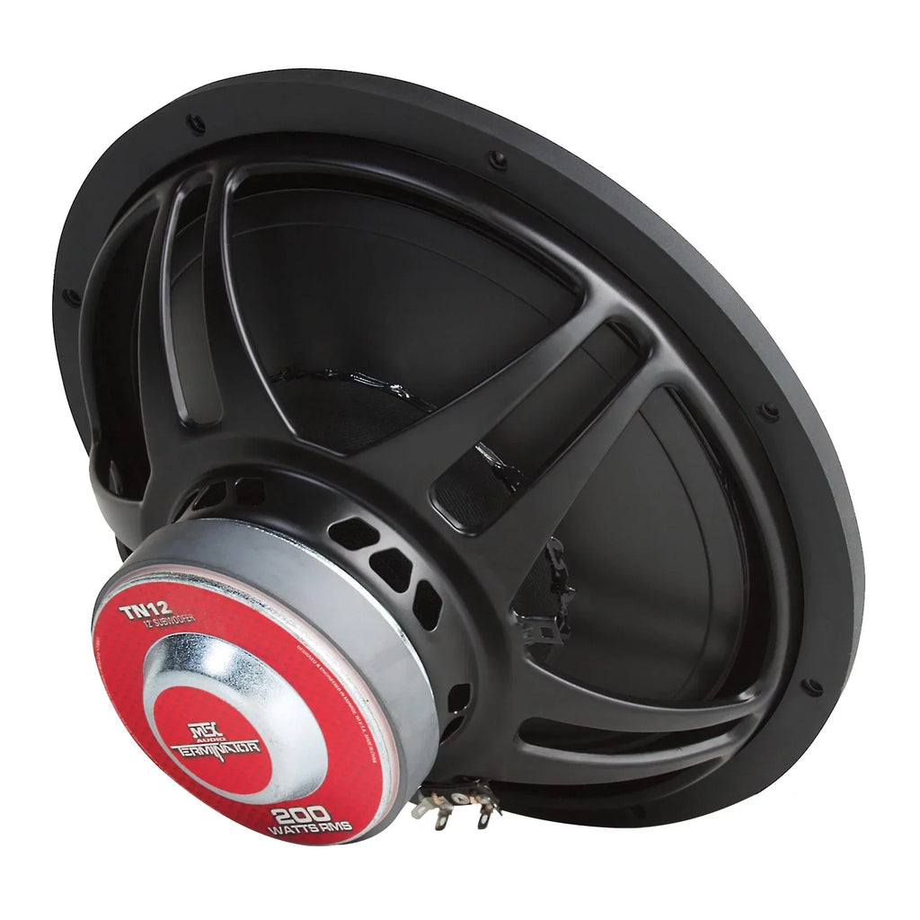 (2) MTX Audio Terminator TN12-02 12” 800 Watt 2 Ohm Car Subwoofers Subs