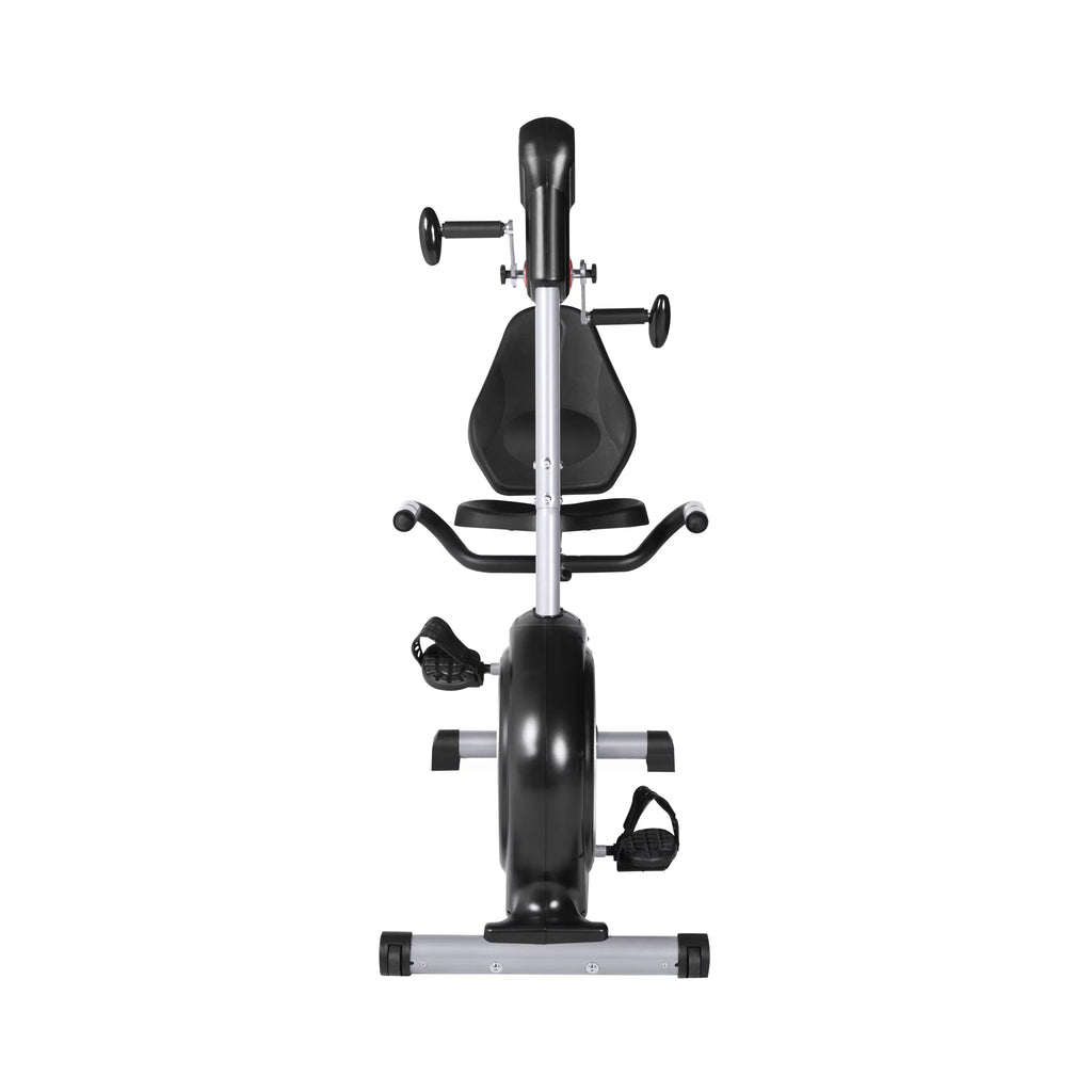Velocity Dual Motion Recumbent Exercise Bike - Black