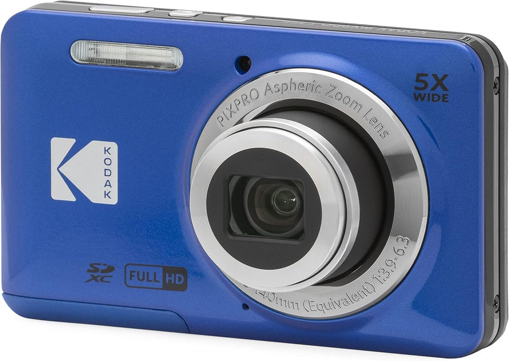 Kodak Pixpro - FZ55 - Appareil Photo Numérique 16 Mégapixels - Rouge | Provenance France. Emballage securisé. Livré avec Facture dont TVA.