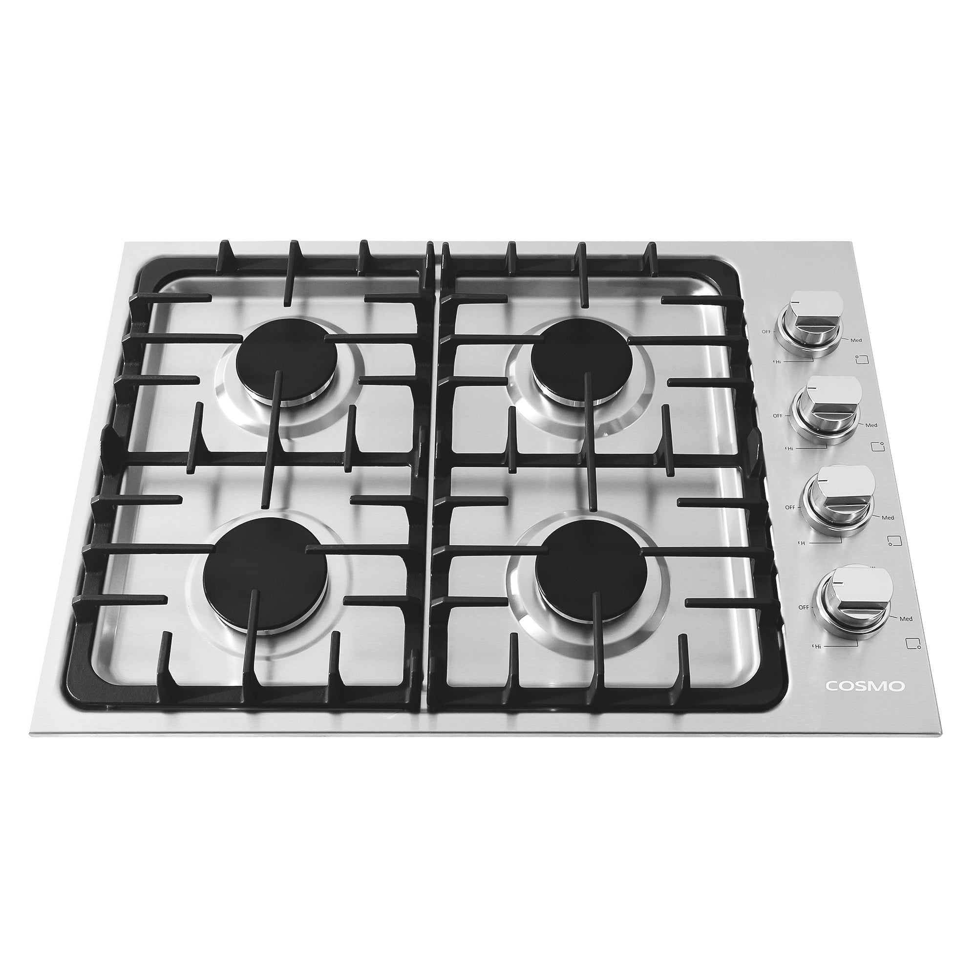 4 Piece Kitchen Package 30" Gas Cooktop 24" Single Electric Wall Oven 24" Built-In Microwave Drawer & Energy Star French Door Refrigerator