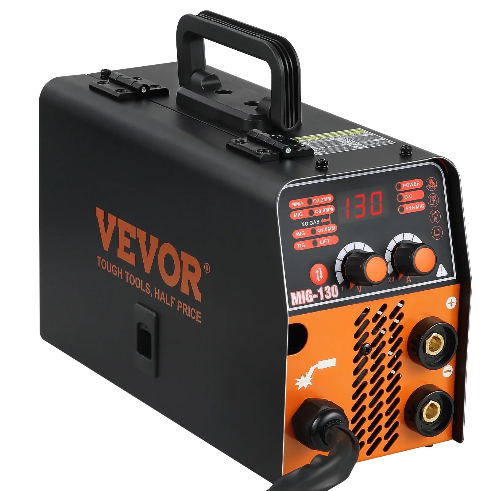 BENTISM MIG Welder Welding Machine 130A Flux Core 3 in 1 MMA/MIG/LIFT TIG Welder