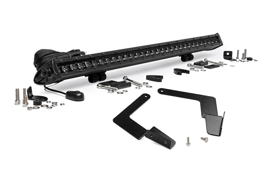 Rough Country 30" Black Series LED Bumper Kit for 16-23 Toyota Tacoma - 70668