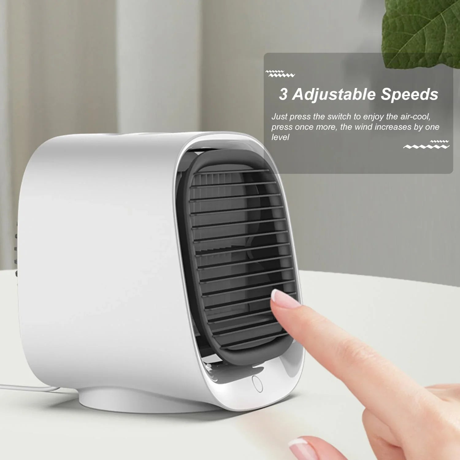 esafio Air Conditioner Portable Home & Auto Heat Sink Ice Air Condition Without Cell