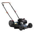 SENIX 21In Gas Lawn Mower, 125cc 4-Cycle Briggs & Stratton Engine, 2-In-1 Push Lawnmower, 6 Height Adjustment with 11In Rear Wheels, LSPG-M4