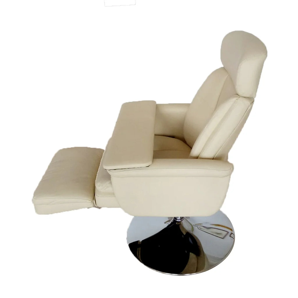 INTBUYING Facial Beauty SPA Salon Chair for Beauty Home Office Pneumatic Load 440LB 360Degree Rotation White