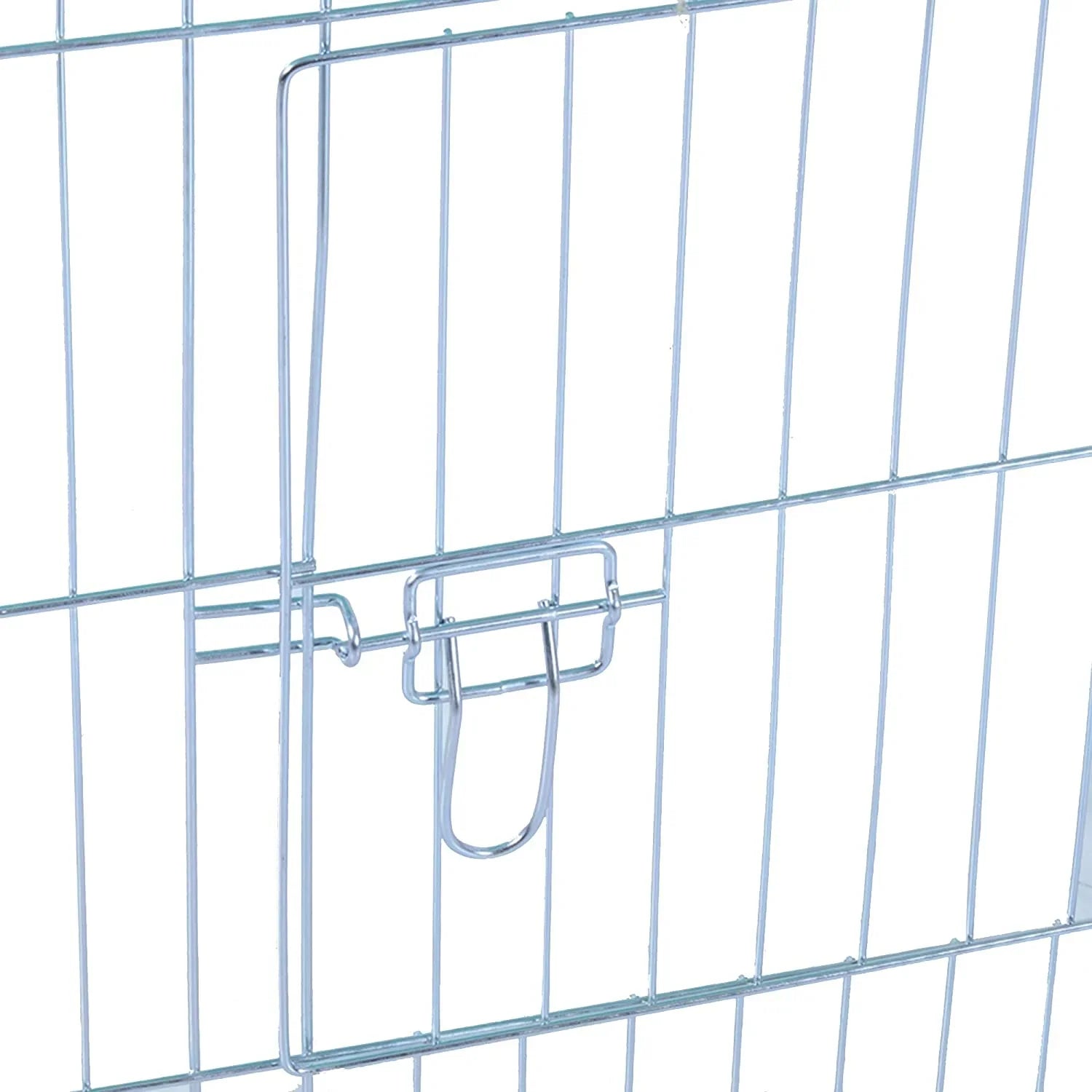 X-Large Galvanized Steel 87"x41"x41"H Outdoor Chicken Coop Run Metal Pet Hutch Enclosure Small Animal Playpen Waterproof Cover for Rabbits Chickens