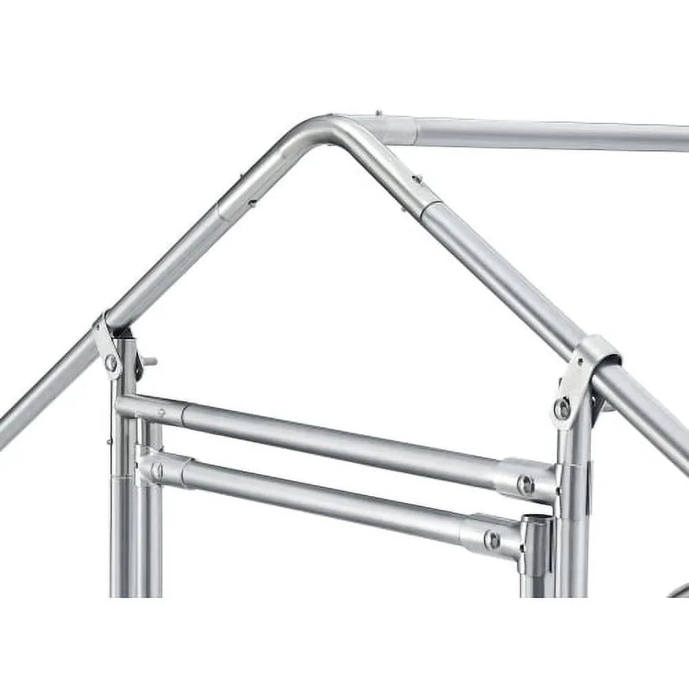 Large Metal Chicken Coop, Walk-in Chicken Run, Galvanized Wire Poultry Chicken Hen Pen Cage, Rabbits Duck Cages with Waterproof and Anti-Ultraviolet Cover for Outside(10' L x 6.6' W x 6.56' H)