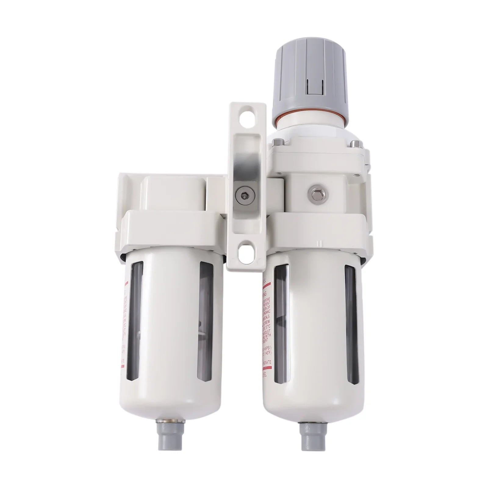 YIYIBYUS 1/2" NPT Air Pressure Regulator, Air Dryer Filter System, Water Trap Separator Semi-automatic Drain