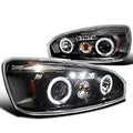 Spec-D Tuning 2LHP-MBU04JM-TM Chevy Malibu Led Black Projector Head Lights