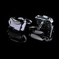 Angel Zircon Glass Crystal Cufflinks Cufflink