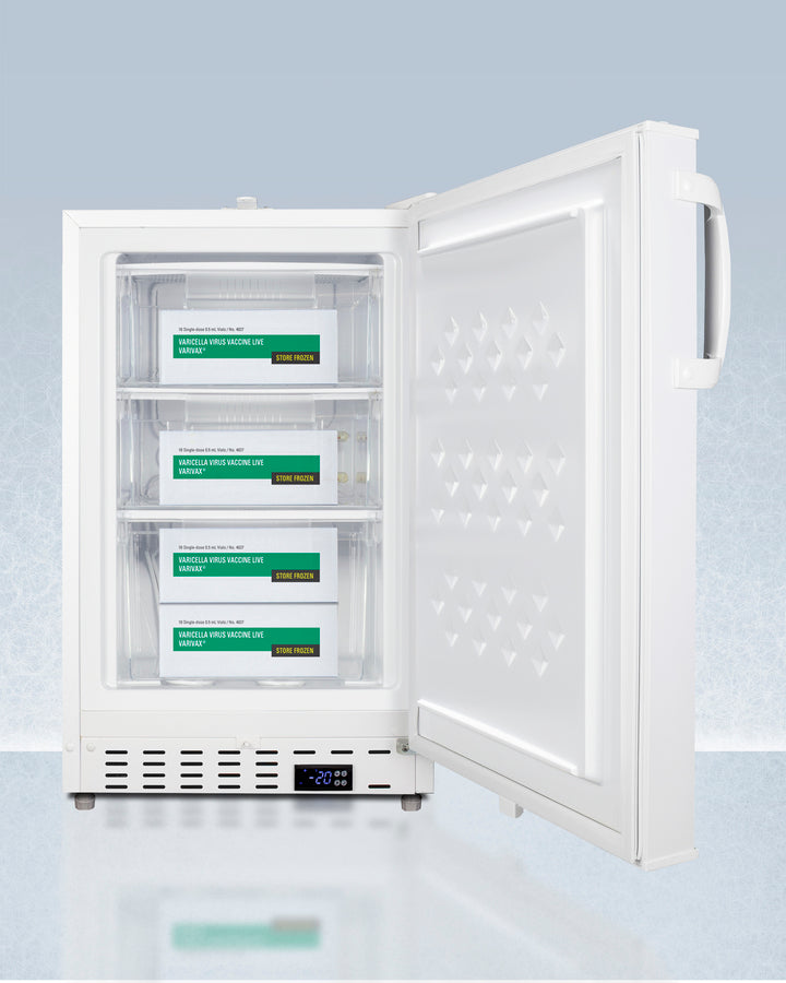 20" Wide Built-In Vaccine All-Freezer, ADA Compliant