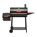 Royal Gourmet CC1830W 30" Barrel Charcoal Grill with Offset Smoker