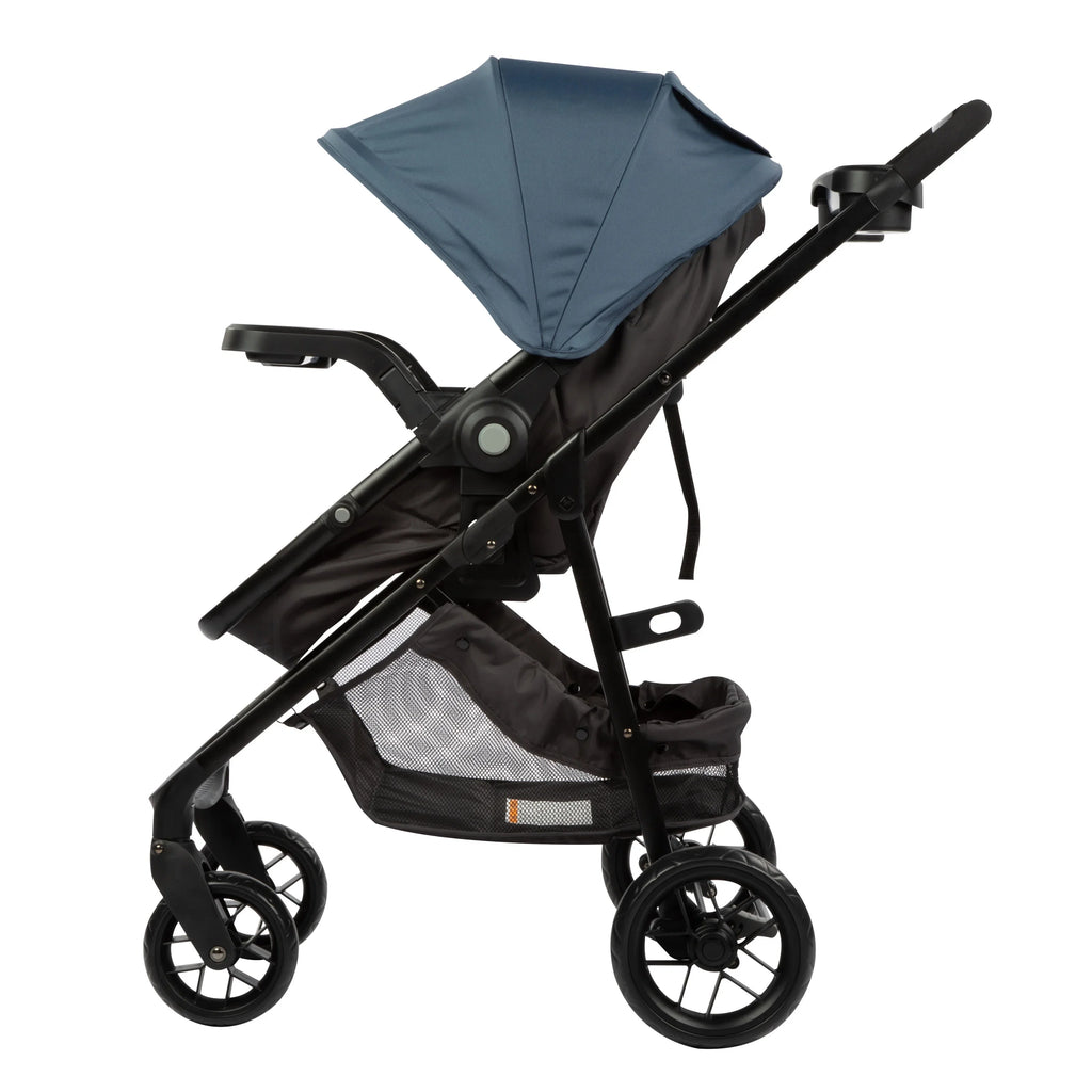 Safety 1st Grow and Go Sprint Modular Travel System Stroller with Rear-Facing Infant Car Seat, Bluestone