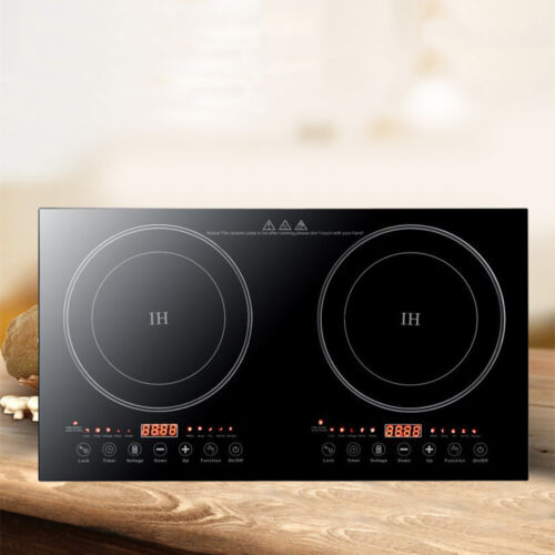 Portable Dual Induction Cooktop Cooker Burner Stove Hot Plate Countertop 2400W