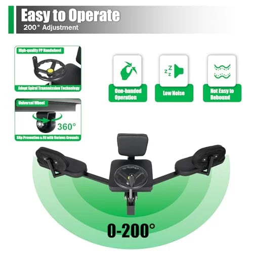 Leg Stretcher Machine,180 Degrees pro Leg Stretcher Machine,3 Bar Leg Split Stretching Machine,Adjustable and Improve Leg Flexibility Splits Stretcher Machine for Home Gym Split