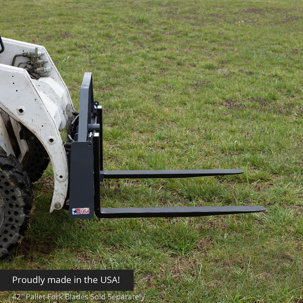 Titan Attachments UA USA Made Grey Pallet Fork Frame Attachment, Rated 4,000 LB