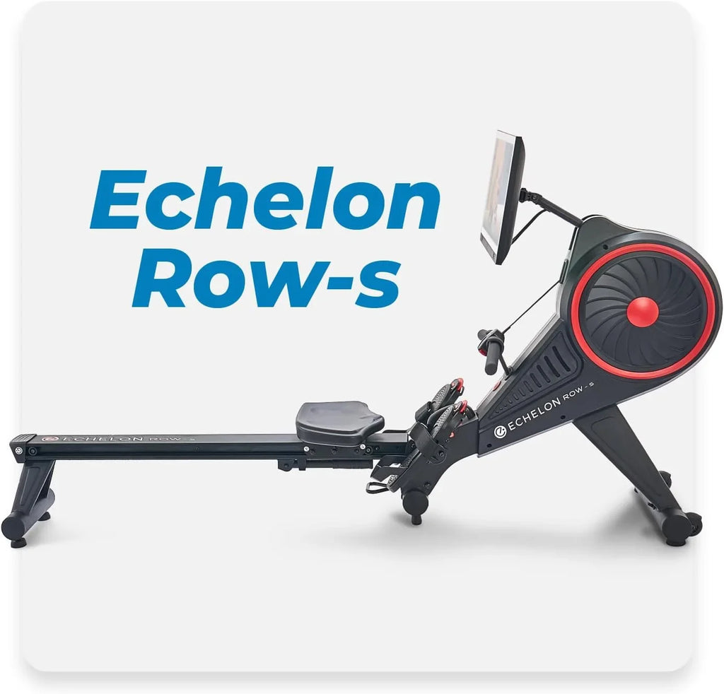 Echelon Row-S Smart Rowing Machine with 22" HD Rotating Touchscreen + 30-Day Free Membership
