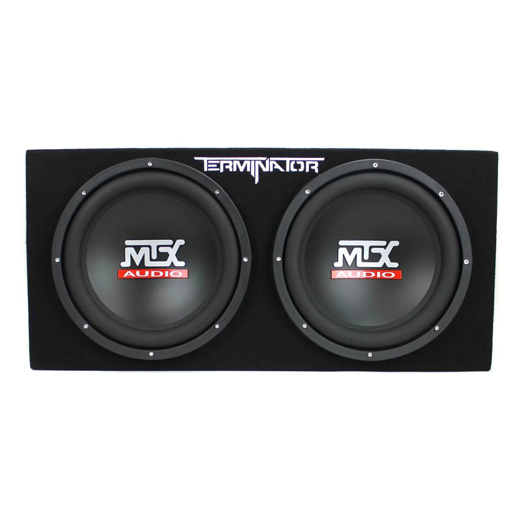 MTX 12" 1200W Dual Loaded Car Subwoofer Audio, Sub Box, Amplifier & Amp Kit
