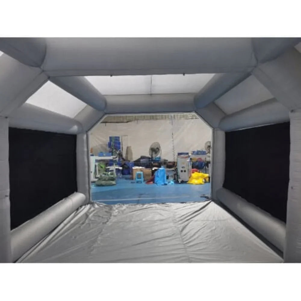 Inflatable Paint Spray Booth Car Painting Work Tent Filter System 26*15*10Ft