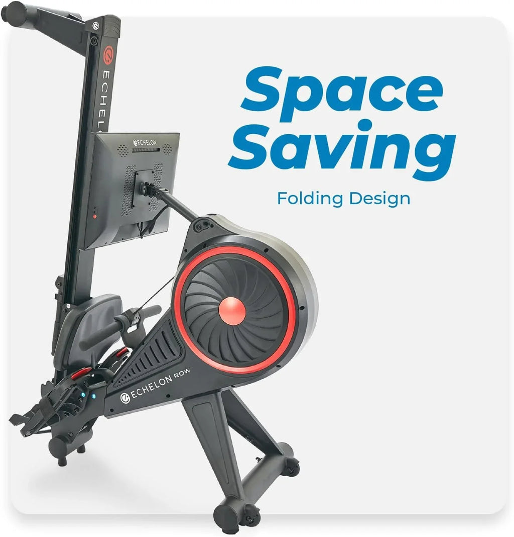 Echelon Row-S Smart Rowing Machine with 22" HD Rotating Touchscreen + 30-Day Free Membership