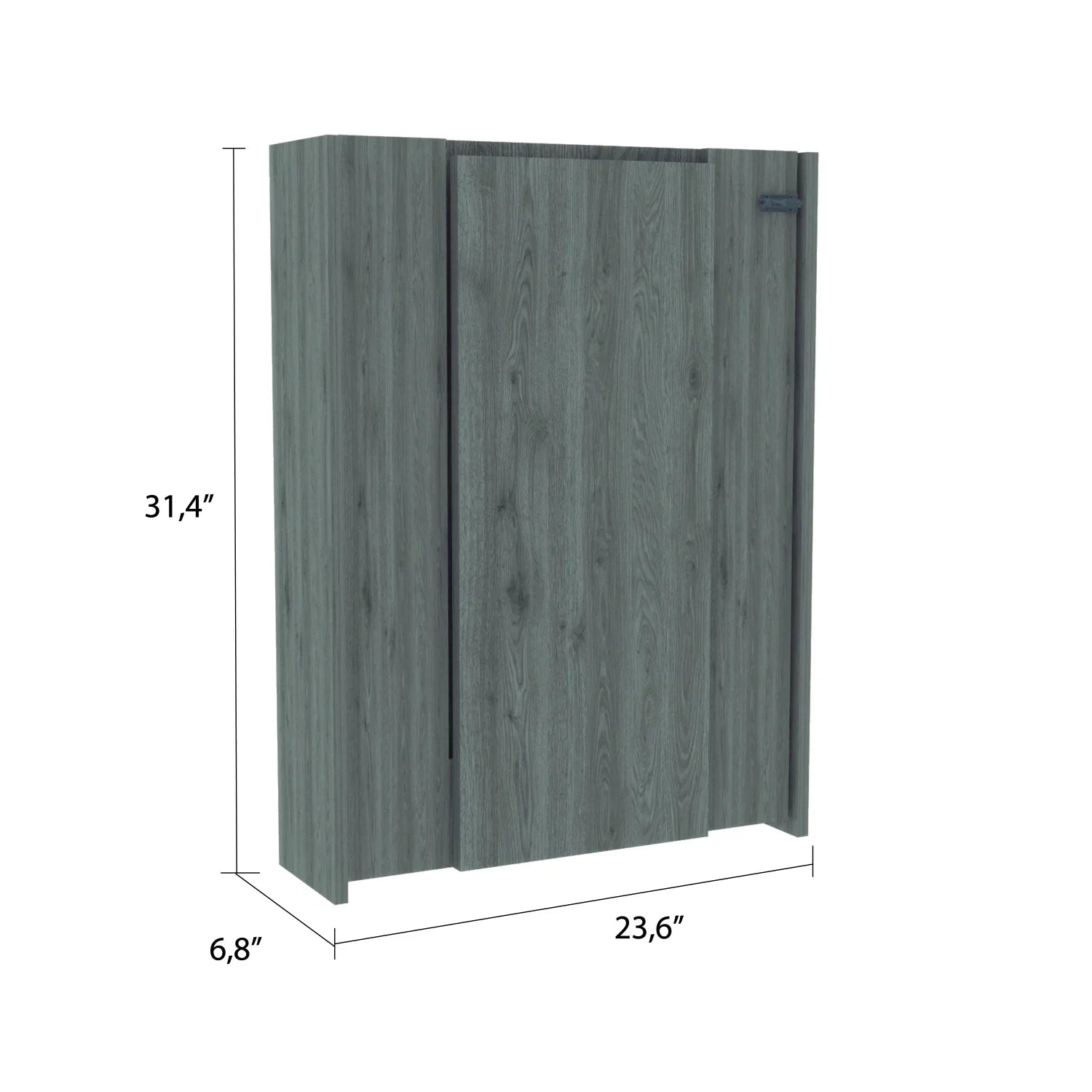 Portable Light Grey Rectangle Foldable Desk - Versatile and Sleek Folding Table for Home Office or Dorm Room - Modern and Easy-to-Assemble Design - Conveniently Stores when Not in Use