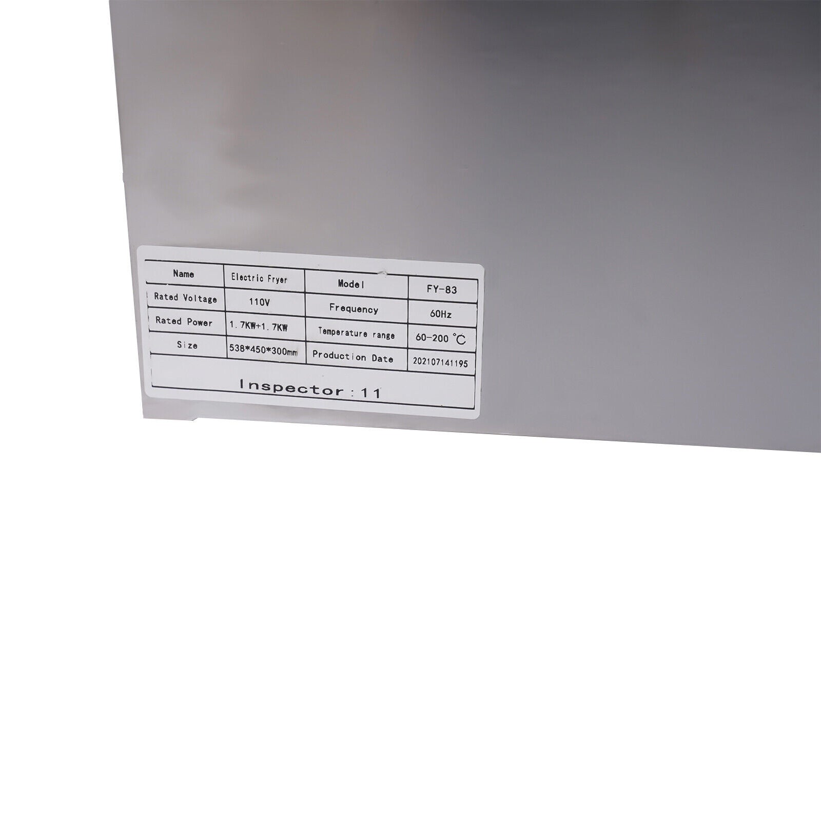 5000W Extra Large Electric Deep Fryer Commercial Restaurant Fry Basket 12L Electric Deep Fryer Single Tank Stainless Steel Fry Basket Commercial Electric Deep Fryer Stainless Steel
