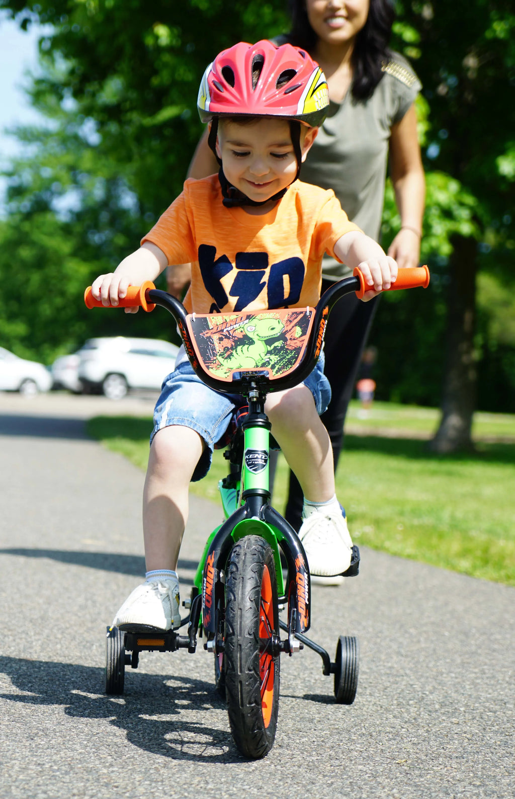 Kent 12" Dino Power Boy's Toddler/Child Bike, Green