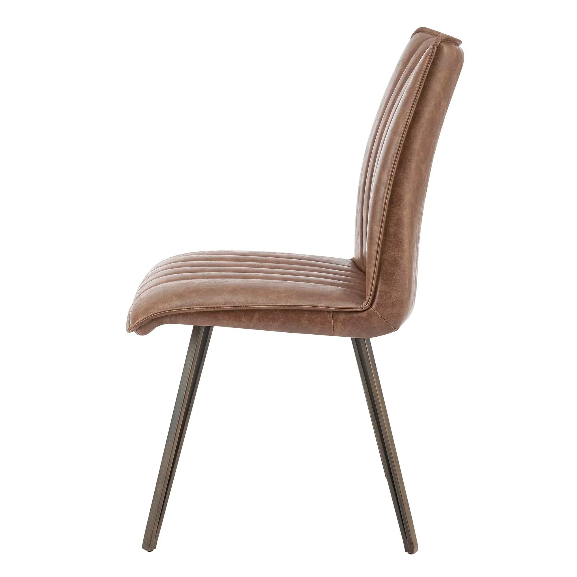 Reino PU Dining Side Chair, (Set of 2)