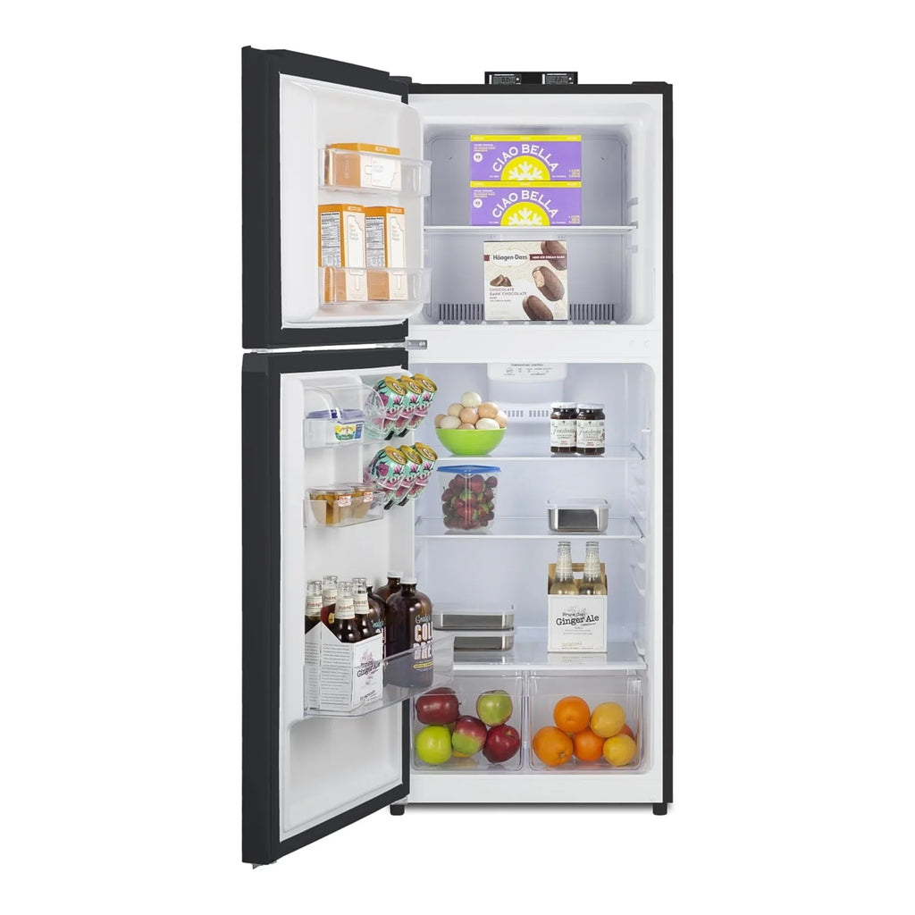 Summit 24 in. Wide LHD Break Room Refrigerator-Freezer, Black