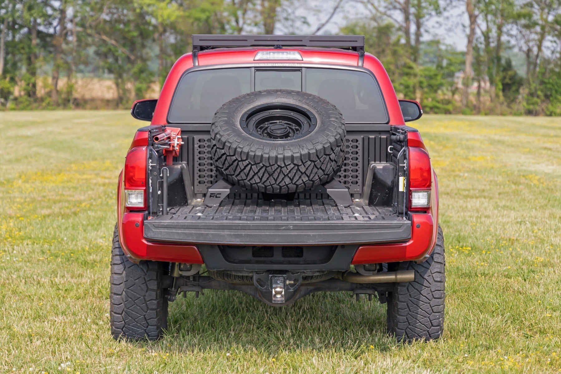 Rough Country Bed Mount Spare Tire Carrier for 2016-2023 Toyota Tacoma - 73110