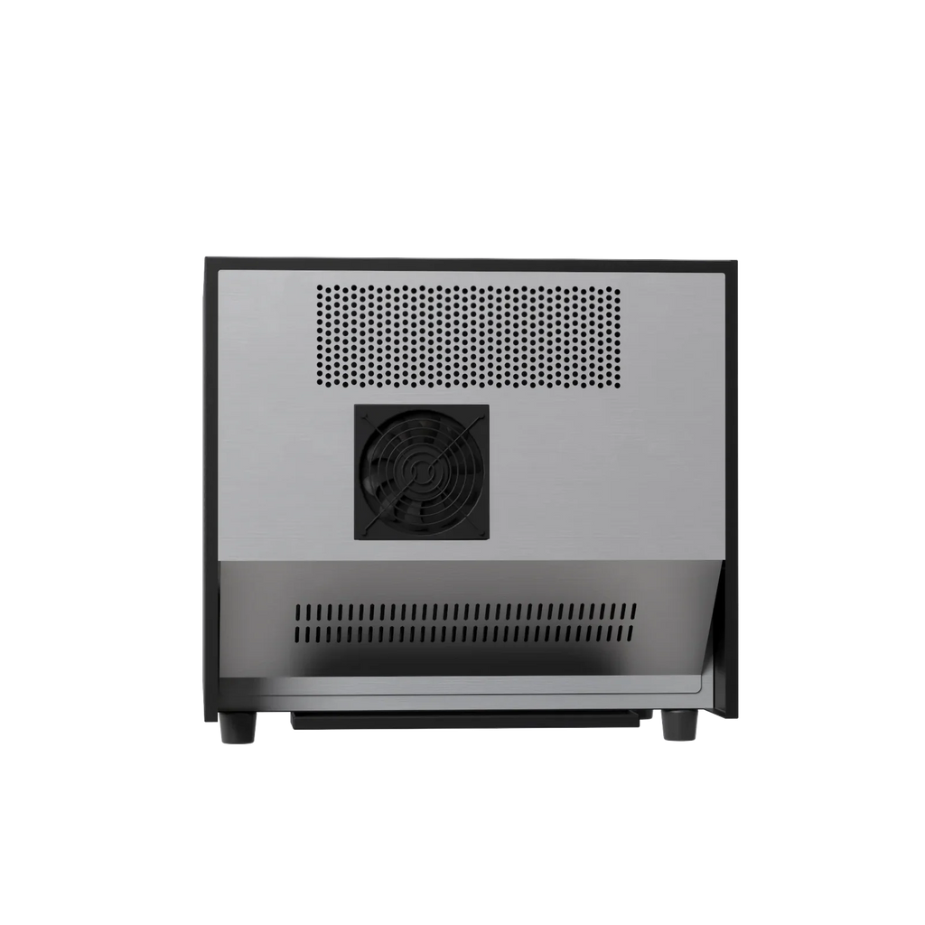 JINJUNYE Wine Cooler Refrigerator, 12 Bottle Wine Fridge Small, Countertop Wine Cooler with Temperature Control, Mini Freestanding Wine Cellars Glass Door for Home, Office, Bar, Gift for Men
