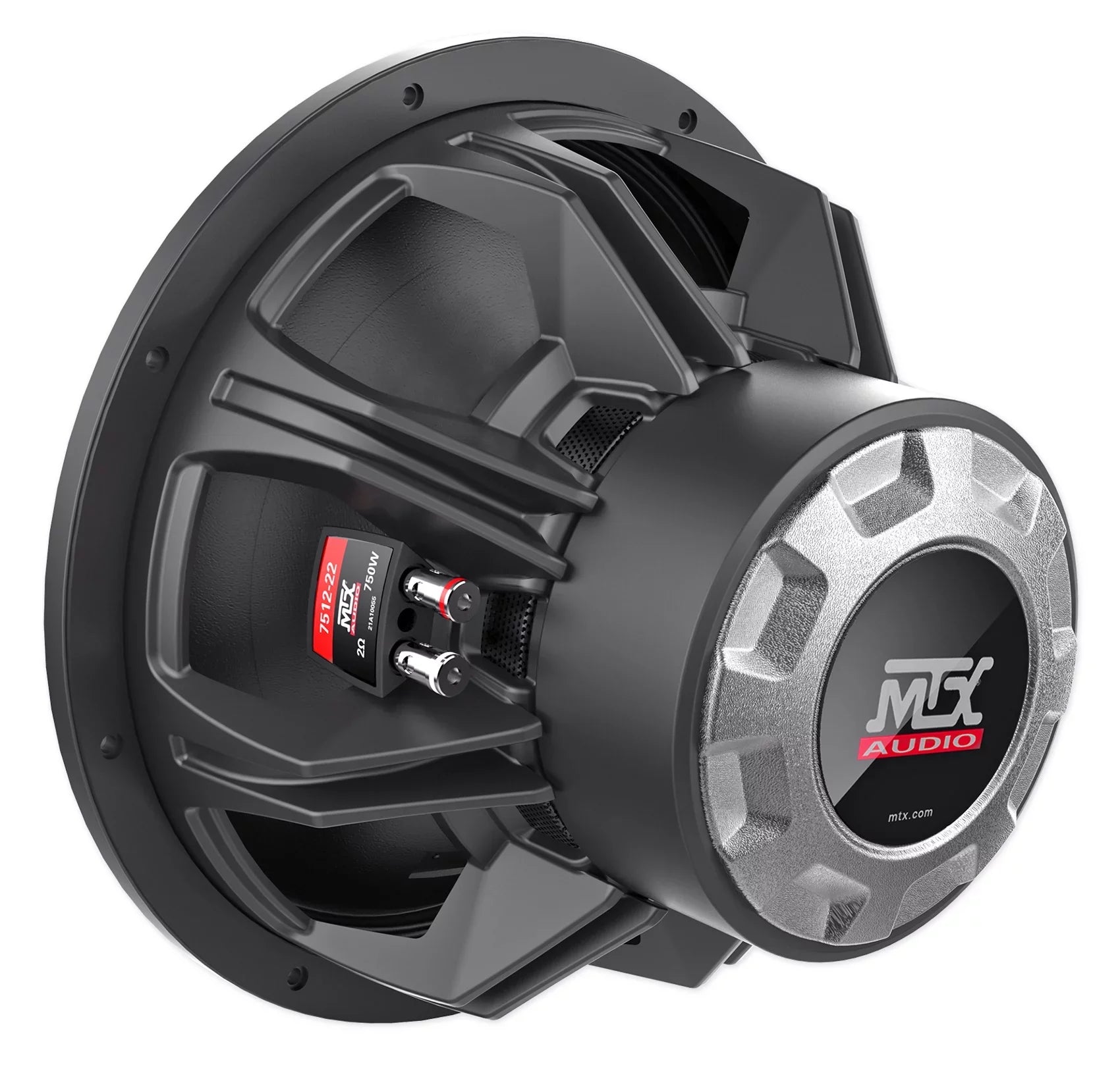 MTX 7512-22 12" 1500w Peak/750w RMS Competition Subwoofer DVC 2ohm Car Audio Sub