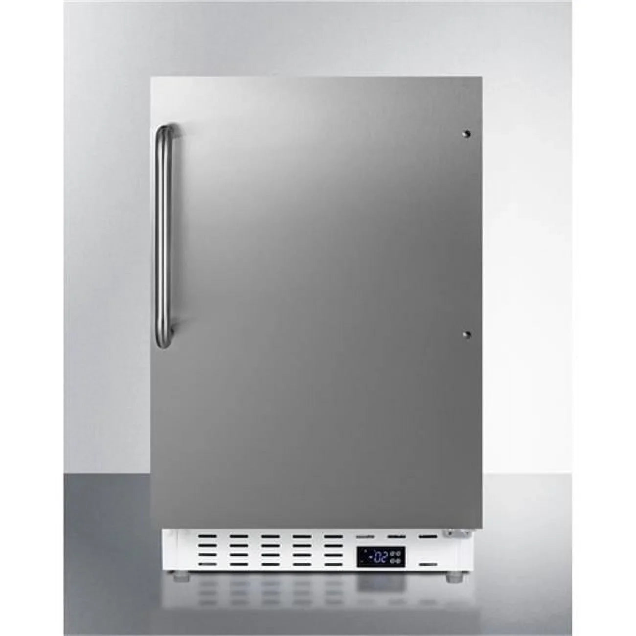 32 x 19.88 x 22.5 in. ADA Compliant Built-In Freestanding Manual Defrost All-Freezer, White Cabinet