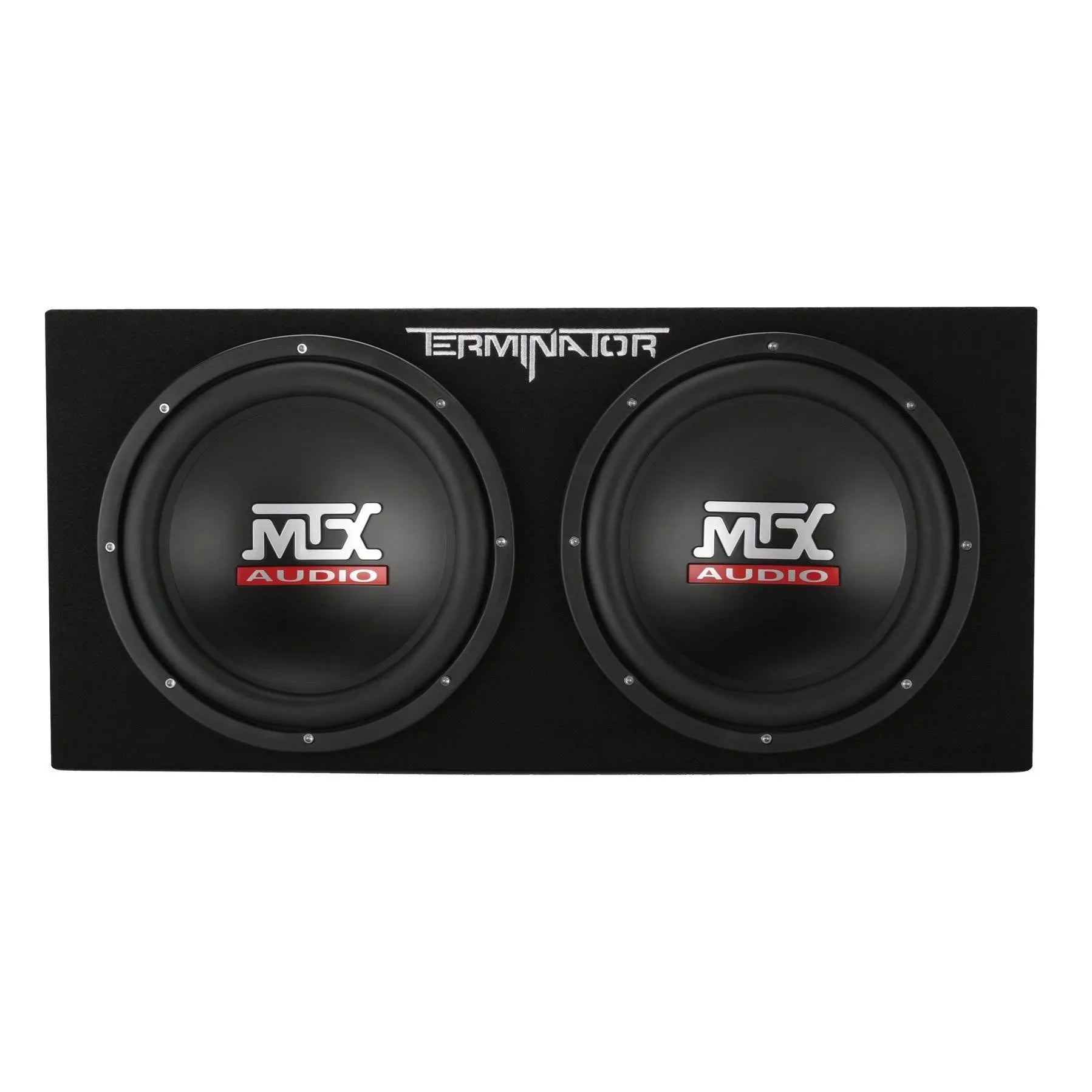 MTX 12-Inch 2000-Watt Max Car Audio Dual Loaded Subwoofer Box Enclosure (2 Pack)